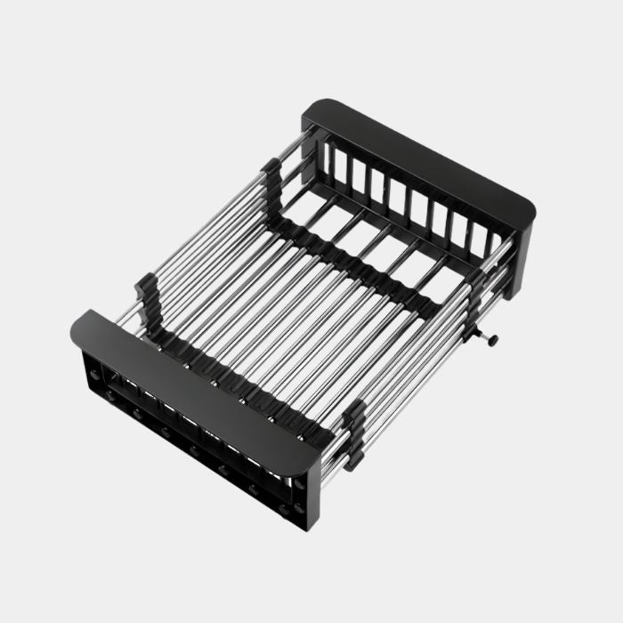 Verstelbare Multifunctionele Afwasrek voor Eenvoudige Keukenorganisatie-Multifunctioneel afdruiprek - Moeiteloos drogen en organiseren-DeWoonVallei-DeWoonVallei