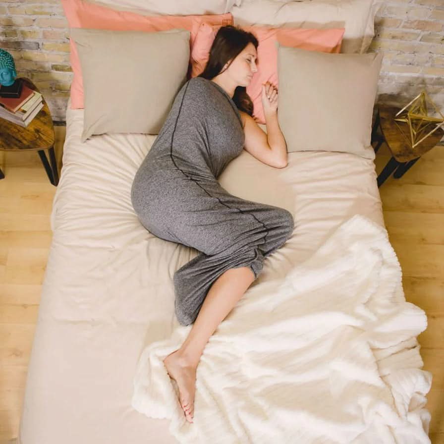 Verzwaarde Slaapwikkeldeken voor Volwassenen – Kalmerend Comfort voor Diepe Ontspanning-Blanket-DeWoonVallei-DeWoonVallei