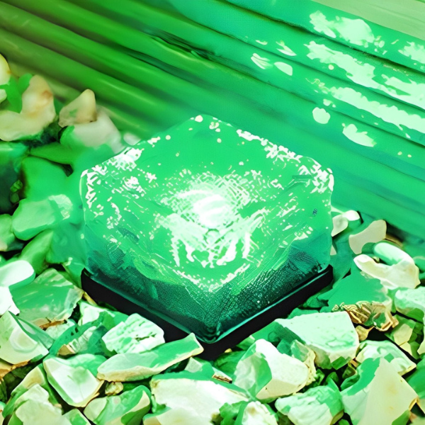 Vierkante IJsblok LED Zonne Outdoorlampen Creatief Waterdicht Tuinverlichting-Lighting > Outdoor Lighting > Landscape Lighting-DeWoonVallei-DeWoonVallei