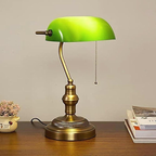Vintage Groene Tafellamp Klassieke Stijl voor Elegante Verlichting Thuis-Desk & Task Lamps-DeWoonVallei-DeWoonVallei