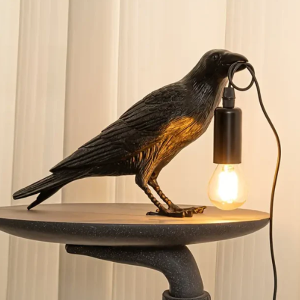 Vogel Decoratieve Lamp met Moderne Charme en Zachte Sfeerverlichting-Lamps-DeWoonVallei-DeWoonVallei