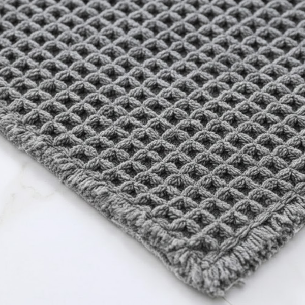Wafelbadmat Zacht Absorberend Comfortabel Anti-Slip Badkamer Mat-Bath Mats & Rugs-DeWoonVallei-DeWoonVallei