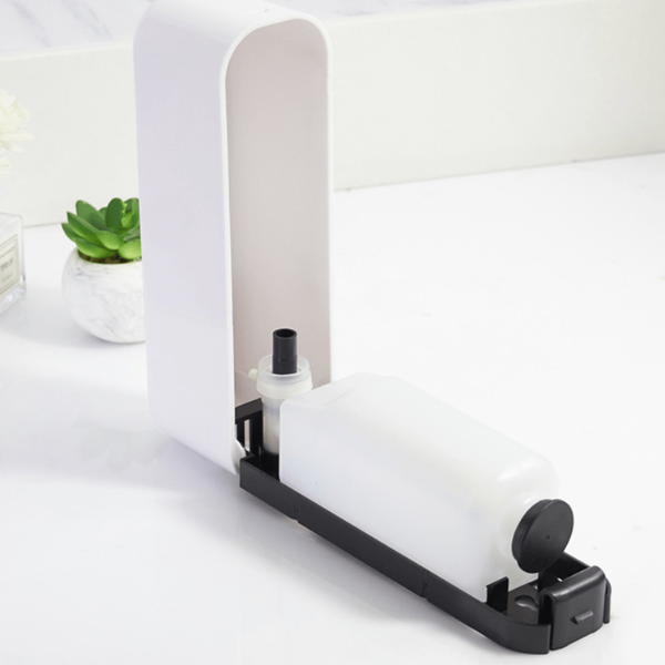 Wandgemonteerde Multifunctionele Zeepdispenser met Sluitdeksel voor Hygiënisch Gebruik-Bathroom Accessories-DeWoonVallei-DeWoonVallei