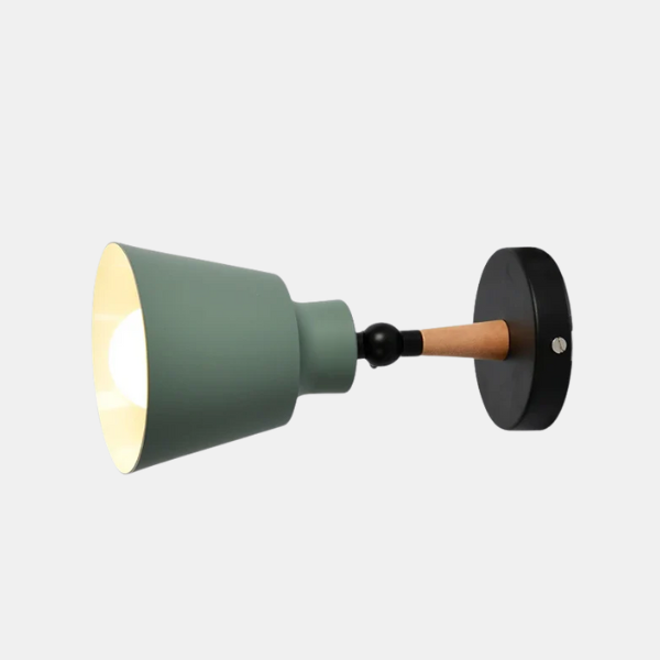 Wandlamp Mid-Century Modern Houten Arm Verstelbare Verlichting-Wall Light Fixtures-DeWoonVallei-DeWoonVallei