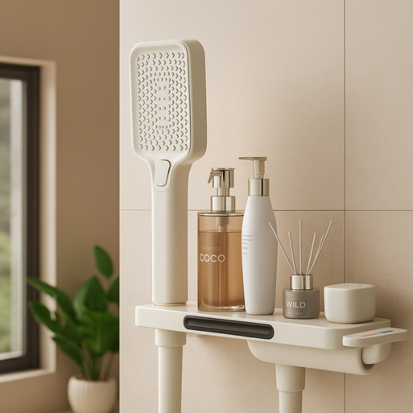 Wandmontage Waterval Badkraan met Handdouche voor Moderne Badkamers-Bathroom Accessories-DeWoonVallei-DeWoonVallei