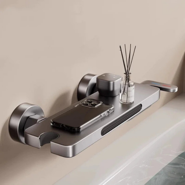 Wandmontage Waterval Badkraan met Handdouche voor Moderne Badkamers-Bathroom Accessories-DeWoonVallei-DeWoonVallei