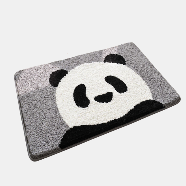 Waterabsorberende Panda Badmat Antislip Zachte Microvezel Comfort-Bath mats-DeWoonVallei-A-40 cm x 60 cm-DeWoonVallei
