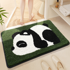 Waterabsorberende Panda Badmat Antislip Zachte Microvezel Comfort-Bath mats-DeWoonVallei-B-40 cm x 60 cm-DeWoonVallei
