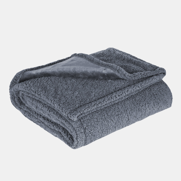 Waterdichte Intimiteitsdeken Zacht, Beschermend en Gezellig voor Zorgeloze Momenten-blanket-DeWoonVallei-Tweepersoons (100x145 cm)-Grijs-DeWoonVallei