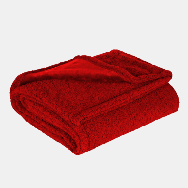 Waterdichte Intimiteitsdeken Zacht, Beschermend en Gezellig voor Zorgeloze Momenten-blanket-DeWoonVallei-Tweepersoons (100x145 cm)-Rood-DeWoonVallei