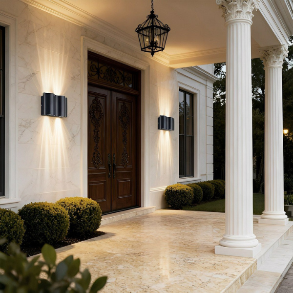 Waterdichte Moderne Golf Up Down Wandlamp Buitenverlichting-Spot Lighting-DeWoonVallei-DeWoonVallei