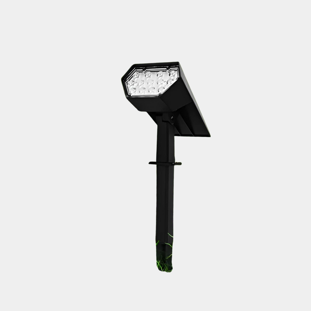 Waterdichte Zonne-LED Tuinspot – Verstelbare Buitenlamp met Automatische Oplaadfunctie voor Efficiënte Verlichting-Outdoor Lighting-DeWoonVallei-DeWoonVallei