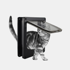 Weerbestendige Wandgemonteerde Huisdierendeur Eenvoudige Installatie Katten- en Hondenluik voor Alle Seizoenen-Pet Accessories-DeWoonVallei-DeWoonVallei