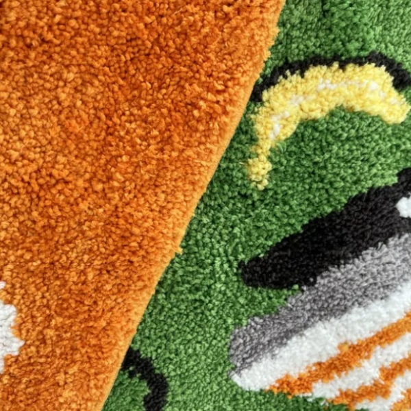 Zachte Cartoon Zwembadmat voor Comfort en Speelse Woondecoratie-Bath Mats & Rugs-DeWoonVallei-DeWoonVallei