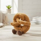 Zachte Pluchen Broodknuffel Schattig Voedselontwerp Comfortvriend-Dekens en Kussens-DeWoonVallei-DeWoonVallei