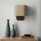 Zachte Stoffen Luxe Metalen Wandlamp voor Slaapkamer Leeslicht-Fabric Lamp-DeWoonVallei-DeWoonVallei