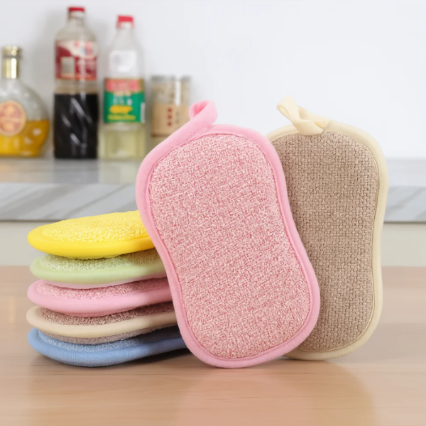 Zachte Veelzijdige Reinigingssponzen met Zachte Schuurwerking voor Dagelijks Gebruik-Kitchen Tools-DeWoonVallei-DeWoonVallei
