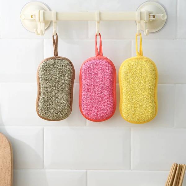 Zachte Veelzijdige Reinigingssponzen met Zachte Schuurwerking voor Dagelijks Gebruik-Kitchen Tools-DeWoonVallei-DeWoonVallei
