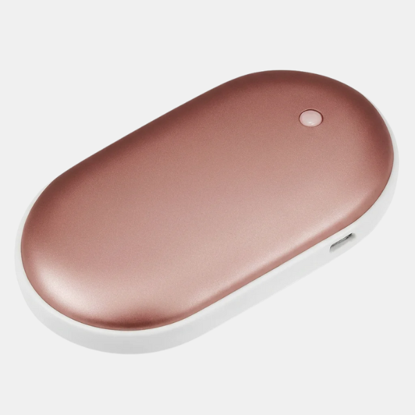Zakverwarming voor Handen met Powerbank Dubbelzijdige Snelle Verwarming 5200 mAh-Electronics-DeWoonVallei-Roze-DeWoonVallei
