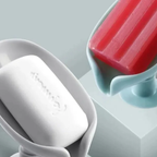 Zelfwaterende Blad Zeepbakje Elegante Badkamer Organizer voor een Schone en Droge Wasbak-Bathroom Accessories-DeWoonVallei-DeWoonVallei