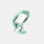 Zelfwaterende Blad Zeepbakje Elegante Badkamer Organizer voor een Schone en Droge Wasbak-Bathroom Accessories-DeWoonVallei-Groen-DeWoonVallei