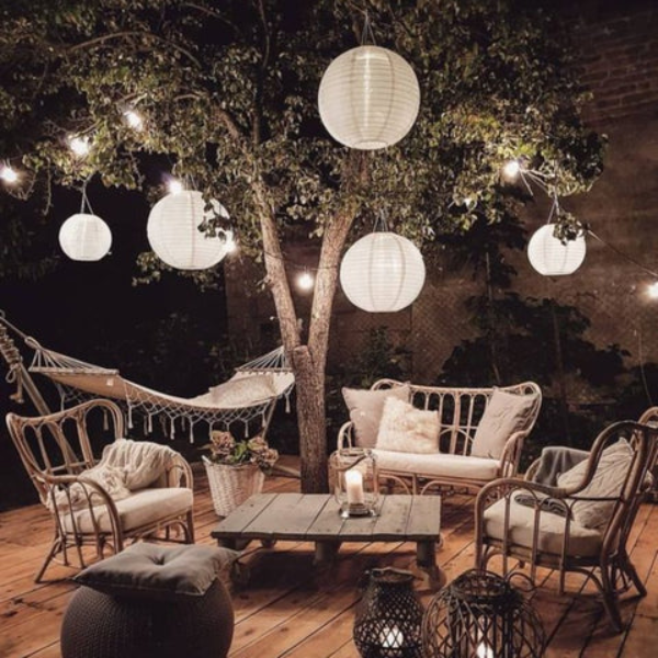 Zonne-Outdoor Lantaarn Waterdichte LED-verlichting voor Gezellige Avonden-Lighting-DeWoonVallei-DeWoonVallei