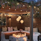 Zonne-Outdoor Lantaarn Waterdichte LED-verlichting voor Gezellige Avonden-Lighting-DeWoonVallei-DeWoonVallei