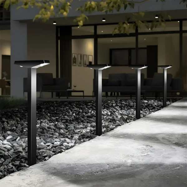 Zonne-Outdoorlampen T-vormige dubbele verlichting met verstelbare hoogte voor tuin en terras-Lighting > Outdoor Lighting > Landscape Lighting-DeWoonVallei-DeWoonVallei