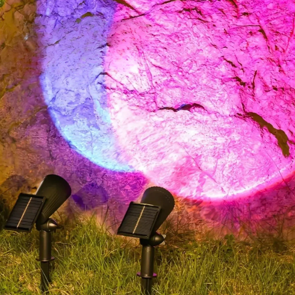 Zonne Spotlight voor Buiten Instelbare Kleur en Energiezuinig-Lighting > Outdoor Lighting > Outdoor Wall Lighting-DeWoonVallei-DeWoonVallei