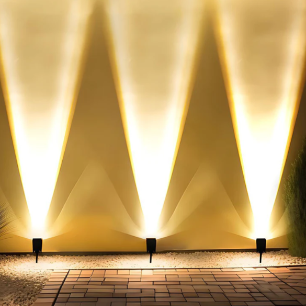 Zonne energie Multi Zoom Waterdichte LED Spotlight voor Buitenverlichting-Landscape Pathway Lighting-DeWoonVallei-DeWoonVallei