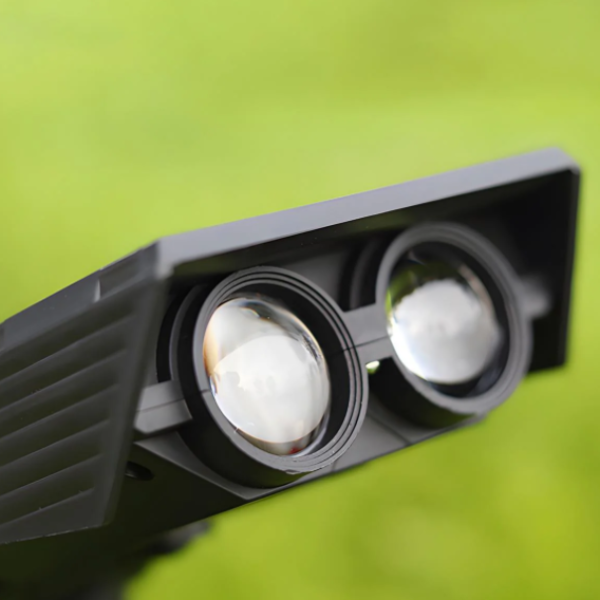 Zonne energie Multi Zoom Waterdichte LED Spotlight voor Buitenverlichting-Landscape Pathway Lighting-DeWoonVallei-DeWoonVallei