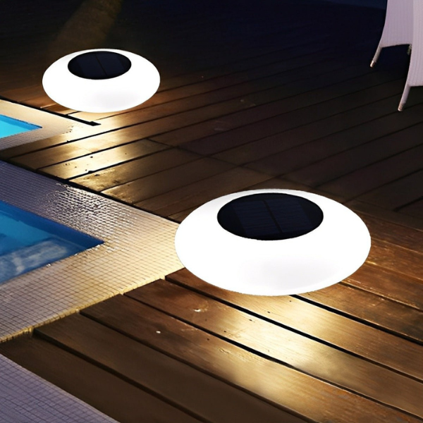 Zonne energie RGB Drijvende Zwembadlamp Moderne Waterdichte LED Bol voor Kleurrijke Buitenambiance-Floating & Submersible Lights-DeWoonVallei-DeWoonVallei