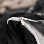 Zwart Marmer Beddengoedset Moderne Microvezel Stijl voor Stijlvolle Comfortabele Slaapkamers-Duvet Cover-DeWoonVallei-DeWoonVallei